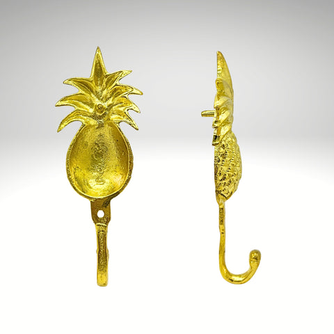 Handmade Brass Pineapple Wall Hook