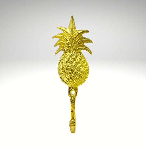 Handmade Brass Pineapple Wall Hook