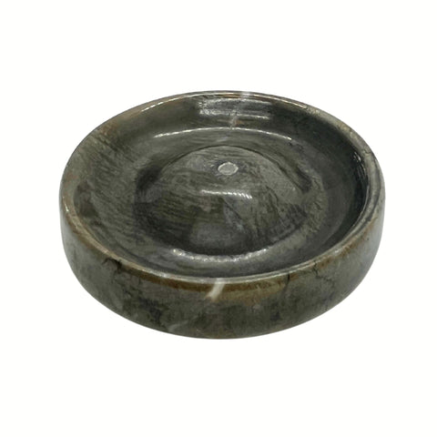 Real Stone Round Incense Holder