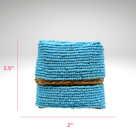 Small Balinese Beaded Storage Box