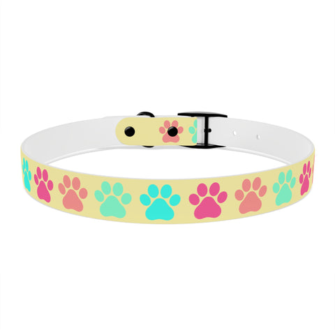 Pineapple Paw Yogi Print Dog Collar – Bright, Durable, and Perfect for Adventurous Dogs