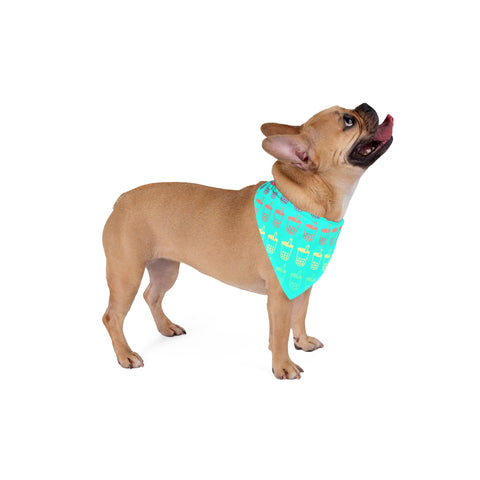 Berry Boba Pet Bandana – Bright, Playful, and Perfect for Pets with Personality
