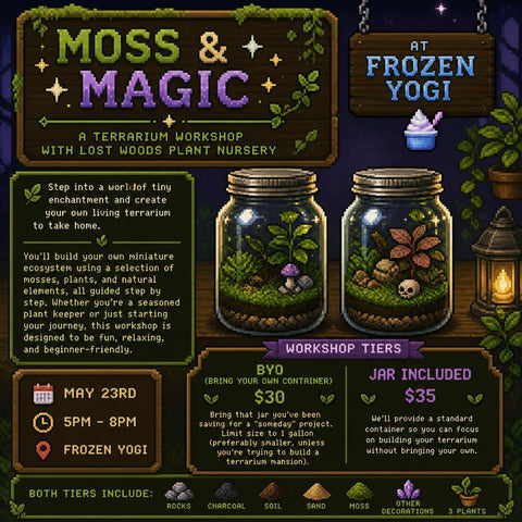 🌿 Moss & Magic Terrarium Workshop 🌿