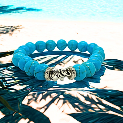 Colorful Stone Bead Bracelets – 4 Styles