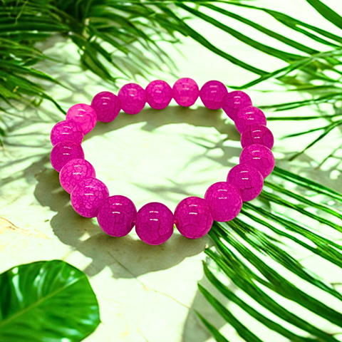 Colorful Stone Bead Bracelets – 4 Styles