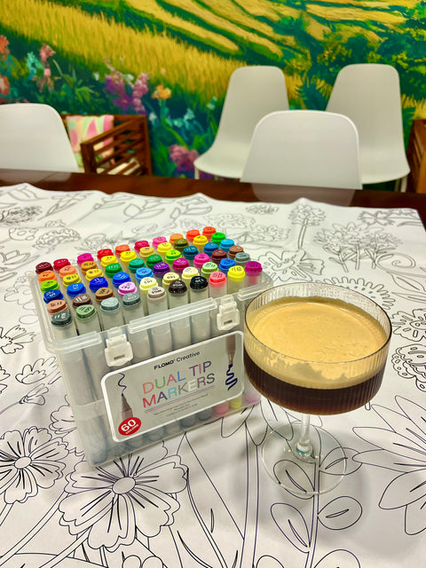 Drink and Draw @ Frozen Yogi