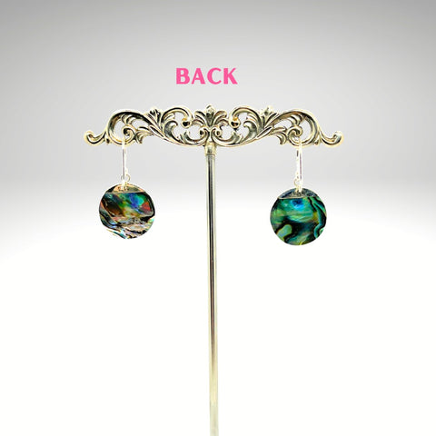 Bali LAUT Silver + Shell Earrings