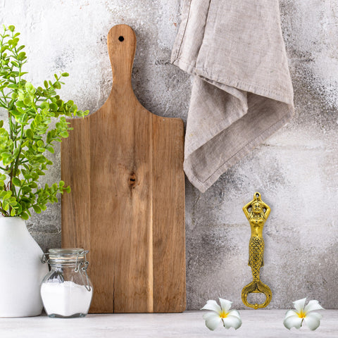Brass Mermaid Bottle Opener